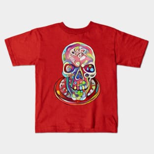 Party Skull Platter Kids T-Shirt